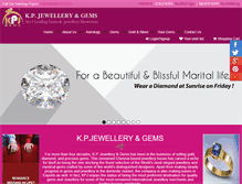 Tablet Screenshot of kpjgems.com